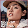Makeup Eyeliner Maybelline Hyper Easy Liquid Pen No-Skip Eyeliner, Satin Finish, Waterproof Formula, Eye Liner Makeup, Pitch Black, 0.018 Fl. Oz