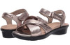 Footwear Clarks Women's Loomis Chloe Sandal Metallic Leather