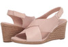 Footwear Clarks Women's Lafley Alaine Wedge Sandal Blush Leather