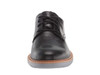 Footwear Clarks Men's Draper Lace Oxford Black Leather With Grey Outsole