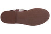 Footwear Clarks Women's Declan Spring Sandal Mahogany Leather Combi
