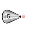 BAKING WILTON TIP #5 418-5