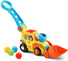 Toy VTech Pop-a-Balls Push & Pop Bulldozer, Yellow