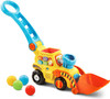 Toy VTech Pop-a-Balls Push & Pop Bulldozer, Yellow