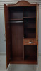 WARDROBE DOUBLE WITH MIRROR OAK 9013-2 A+B