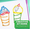 Toy Crayola Sprinkle Art Shaker, Rainbow Arts and Crafts