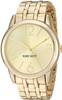 Watch Nine West Women's NW/1578CHGB Champagne Dial Gold-Tone Bracelet