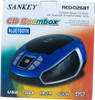 C.D PLAYER SANKEY RCD-026BT BOOMBOX WITH BLUETOOTH