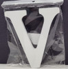 PARTY LETTER WHITE A-Z QM010 CUTOUT WOODEN / A / H / H / H