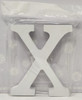 PARTY LETTER WHITE A-Z QM010 CUTOUT WOODEN / A / H / H / H