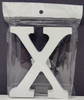 PARTY LETTER WHITE A-Z QM010 CUTOUT WOODEN / A / H / H / H