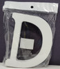 PARTY LETTER WHITE A-Z QM010 CUTOUT WOODEN / A / H / H / H