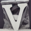 PARTY LETTER WHITE A-Z QM010 CUTOUT WOODEN / A / H / H / H