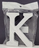 PARTY LETTER WHITE A-Z QM010 CUTOUT WOODEN / A / H / H / H