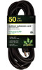 EXTENSION CORD OUTDOOR 50' GOGREEN GG-13850BK BLACK 14G