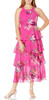 Dress SLNY Fuchsia Printed