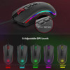 COMPUTER MOUSE RED DRAGON COBRA M711 WIRED GAMING