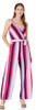 Jumpsuit Women ECI New York  Spaghetti Strap V Neck Stripe