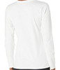 Top Long sleeve Tee Hanes White