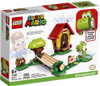 Toy LEGO Super Mario, Mario’s House & Yoshi Expansion set with Mario Starter Course (205 Pieces)