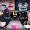 National Geographic Magic Chemistry Set - Perform 10 Amazing Easy Tricks with Science