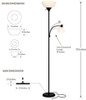 Floor Lamp Brightech LED Torchiere & Reading, Dimmable Modern Standing Pole