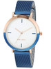 Watch Women Mesh Bracelet two tone bezel
