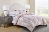 Comforter Set Tahari Sofia Collection Rose King 3pcs Modern