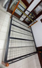 BED FRAME QUEEN METAL AND WOOD