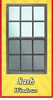 WINDOW SASH 24" X 24" WITH MESH
