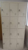 LOCKER 12DOOR WITH KEYS BEIGE CENTRAL 64011