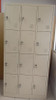 LOCKER 12DOOR WITH KEYS BEIGE CENTRAL 64011