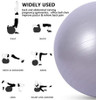 Gym Ball Sodeno Yoga, Birthing, with pump