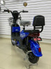 ELECTRIC BIKE MD TIME START GE-BLUE WITH MIRRORS, TURN SIGNALS, ALARM AND CHARGER EBIKE