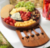 Charcuterie Board Meat Platter With Knife Set & Marble Plate