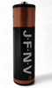 BATTERY J F N V AA GOLD AND BLACK SOLD EACH