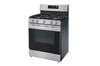 STOVE 5 BURNER LG 30" LRGL5823S WITH AIR FRYER SMART WIFI FAN CONVECTION EASY CLEAN WITH PLATE-GRIDDLE