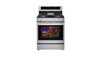 STOVE 5 BURNER LG 30" LRGL5825F WITH AIR FRYER SMART WIFI TRUE CONVECTION EASY CLEAN WITH PLATE-GRIDDLE