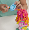 Toy Play-Doh Trolls World Tour Rainbow Hair Poppy Styling  with 6 Non-Toxic Colors