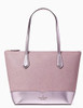 Bag Kate Spade New York Satchel Lola Glitter Rose Pink