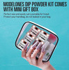 Nail Dip Powder Kit Starter 6 Color Modelones sparkle