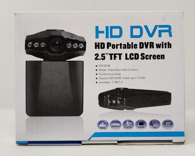 CAR DVR HD PORTABLE WITH TFT LCD SCREEN WITH BATTERY A