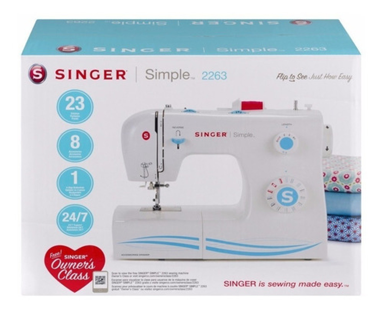 SEWING MACHINE SINGER 2263 SIMPLE - A. Ally & Sons