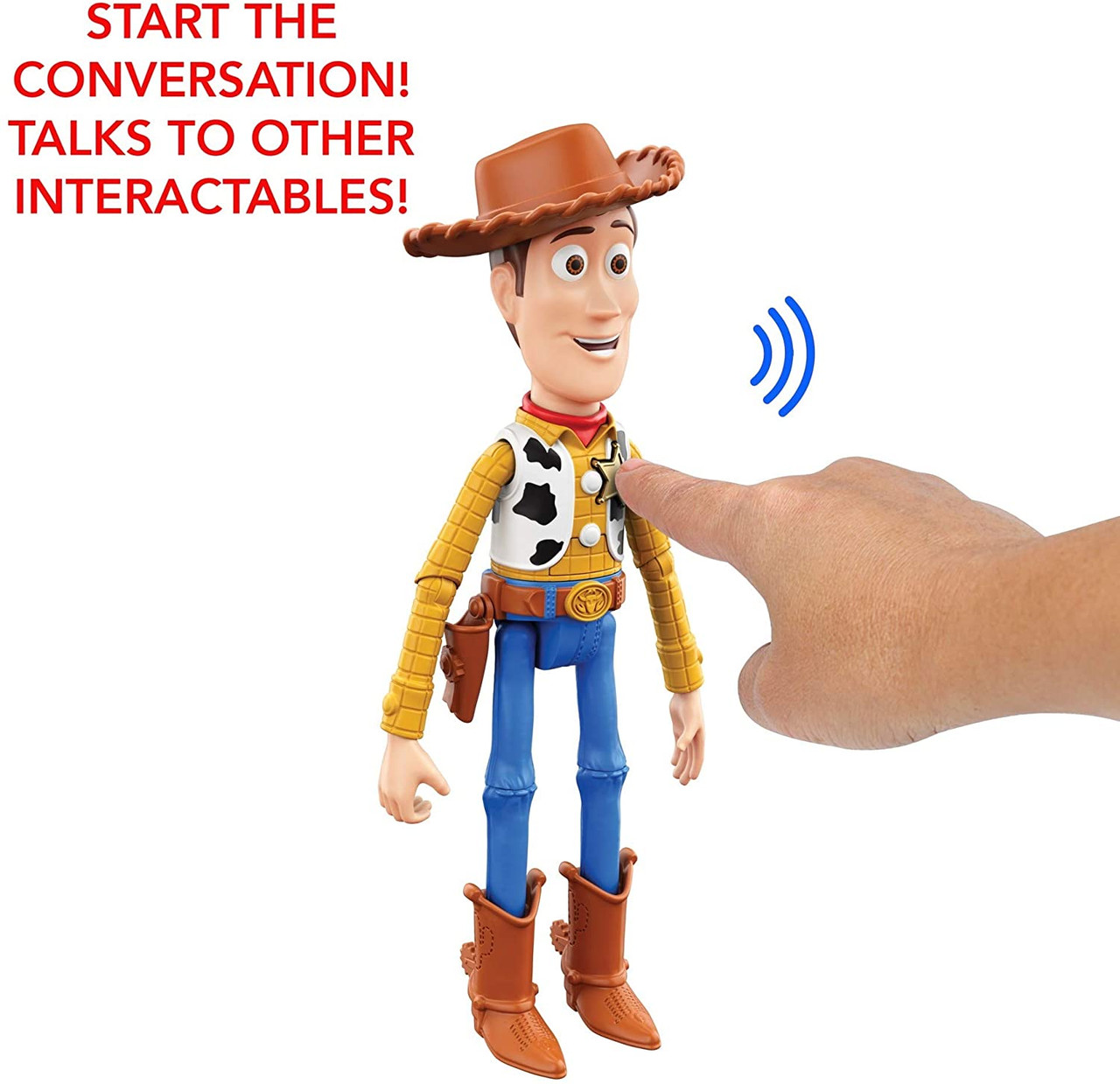 Toy Pixar Ultimate Talker Woody Toy Story Interactables Talking