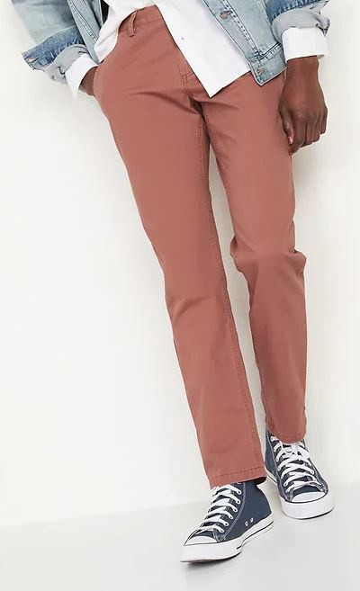 Men Pants Old Navy Chino Athletic Fit Rose Tapered Ally Sons - Main Image