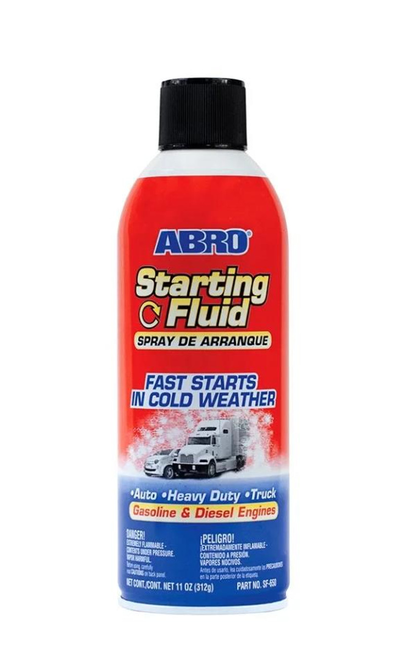 STARTING FLUID ABRO 11OZ #SF-650 - A. Ally & Sons