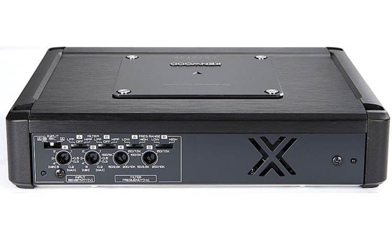 KENWOOD XR-4S デジタルパワーアンプ Stereowise Plus: Kenwood Excelon XR-4S Class D 4 Channel Amp