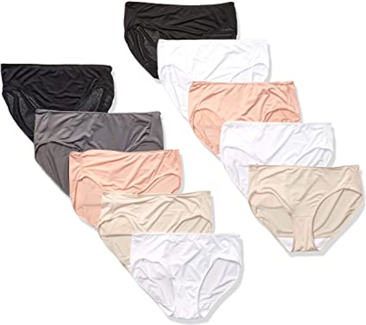 Women Underwear Hanes Ultimate Cotton Breathable 6pack - A. Ally