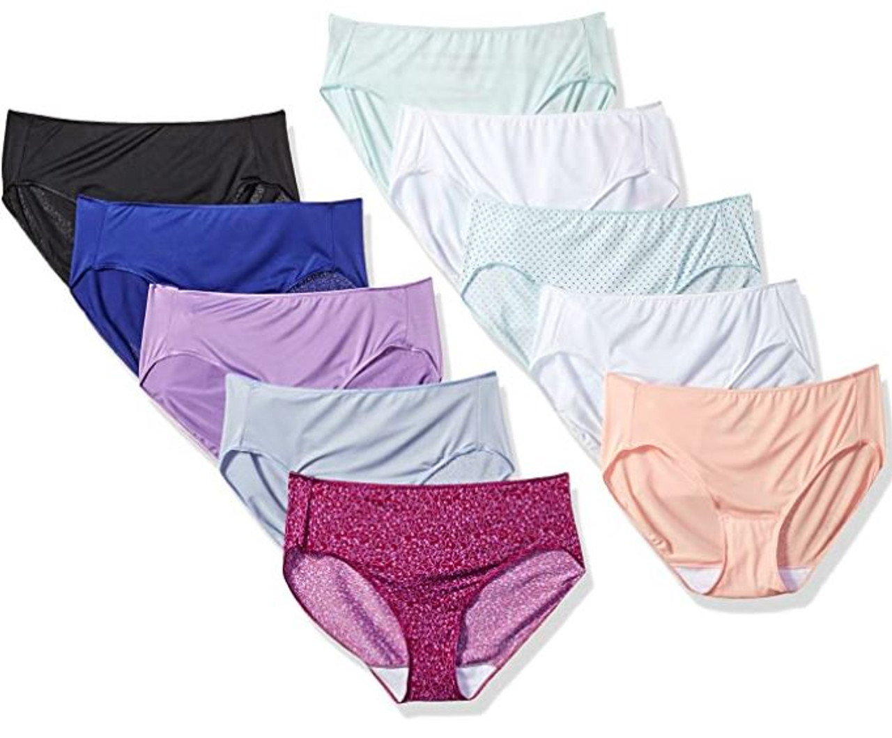 Women Underwear Hanes Hipsters 10pack Microfiber - A. Ally & Sons