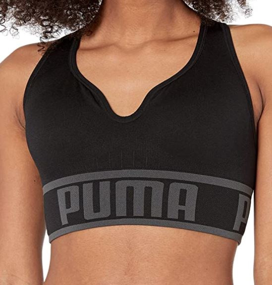 HOT ! Racerback Bra Puma Sports Bra Price Women Sports Bra Puma Drycell  Seamless Black Ally Sons